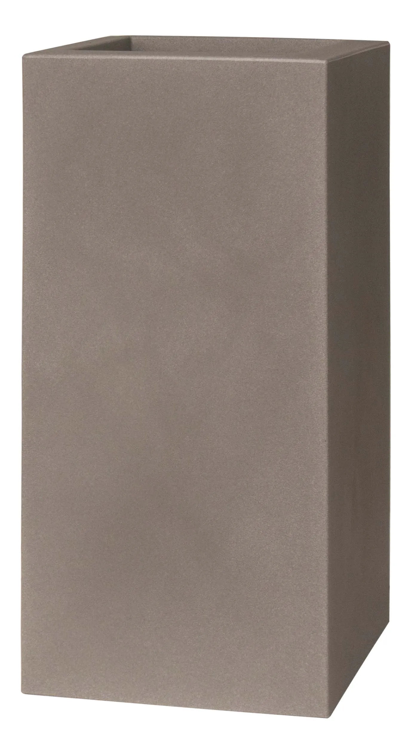 KUBE HIGH Pflanzentopf doppelwandig aus LDPE