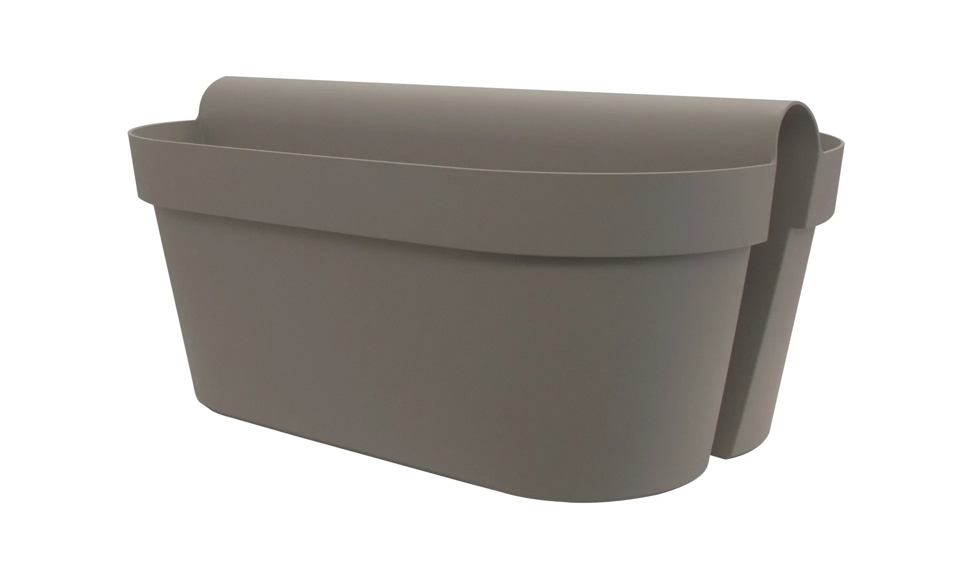 BE UP Balkon-Pflanzkasten mit Wasserreservoir