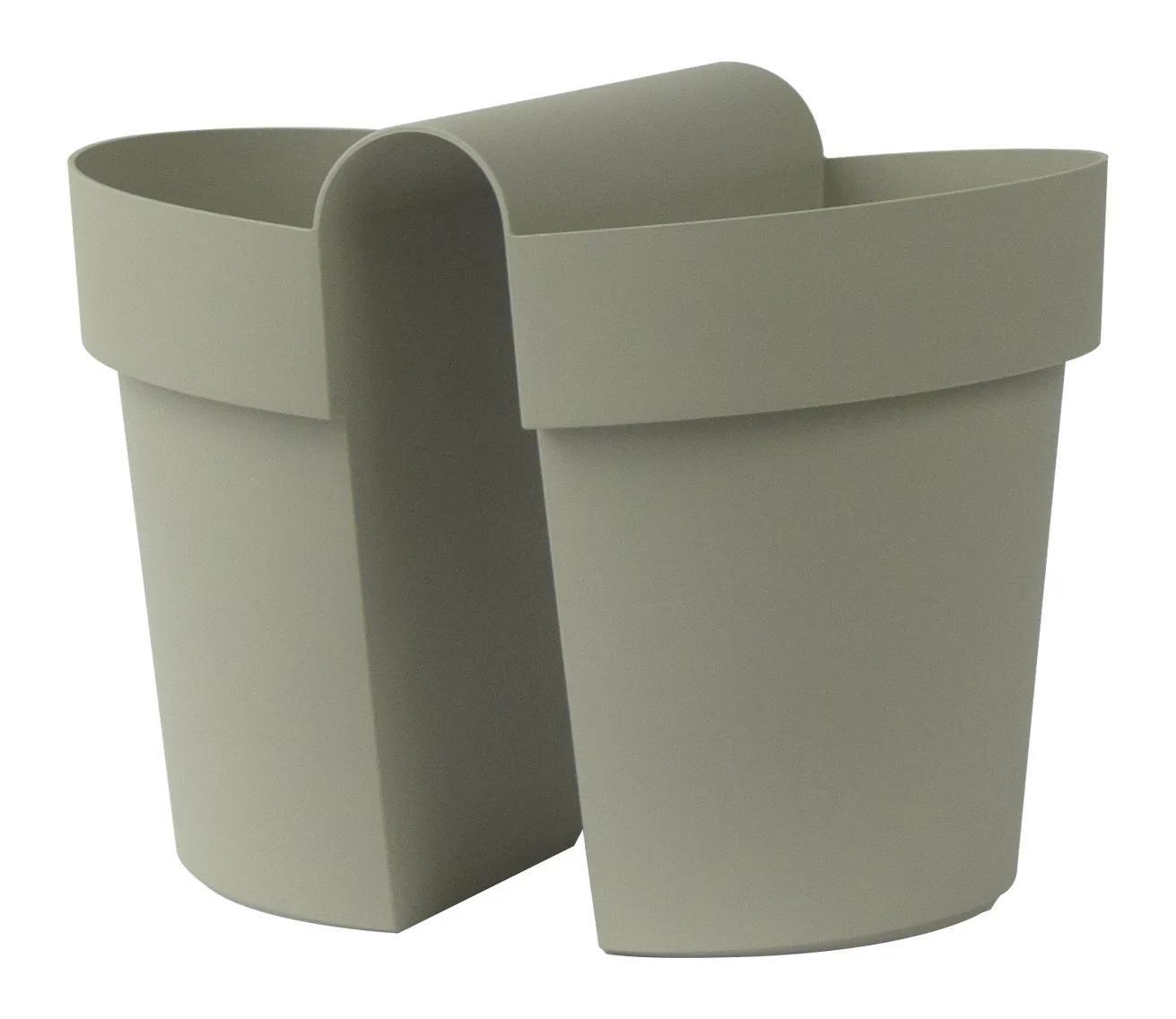 BE UP Pflanztopf für Balkongeländer